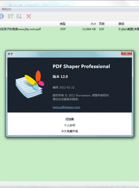 PDF Shaper Professional和諧 12.0 綠色便攜版（修）